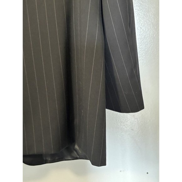 Ralph Lauren LRL Men’s Size‎ 42 L Black Pin Stripe Blazer Tuxedo Jacket 100S - Picture 11 of 16